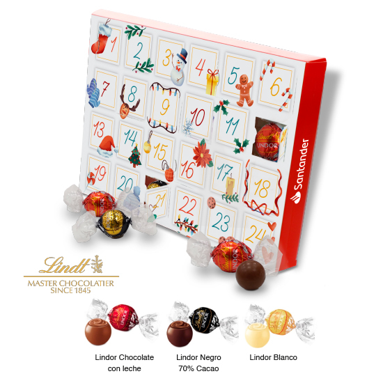Advent Calendar with Lindt® Chocolates