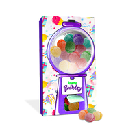 Boîte à sphères avec bonbons