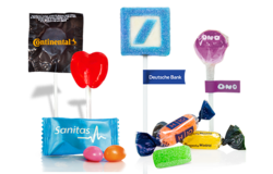 Candies and Lollipops Customized and Advertising