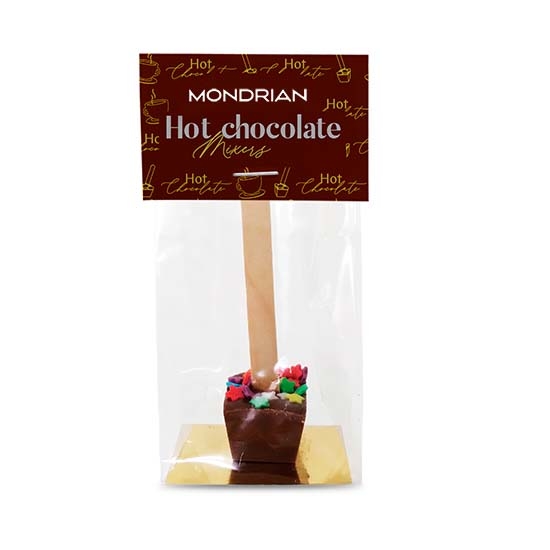 Mini pirámide hot chocolate