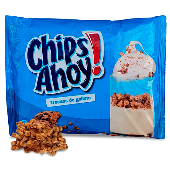 Bag with chips Ahoys