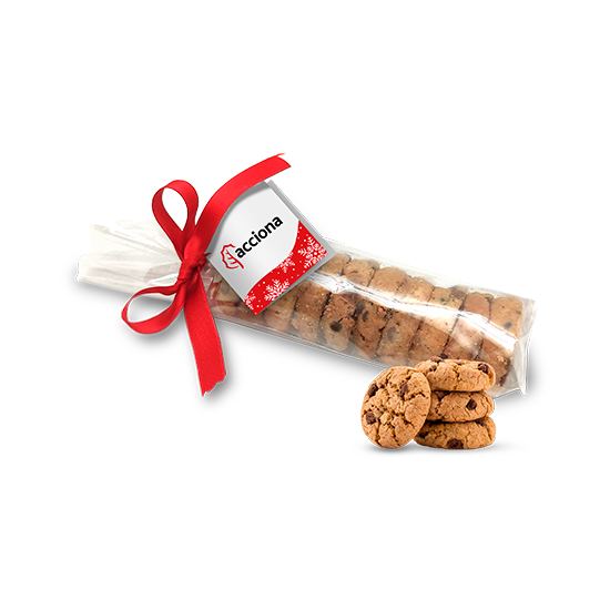 Bolsa con 10 mini cookies