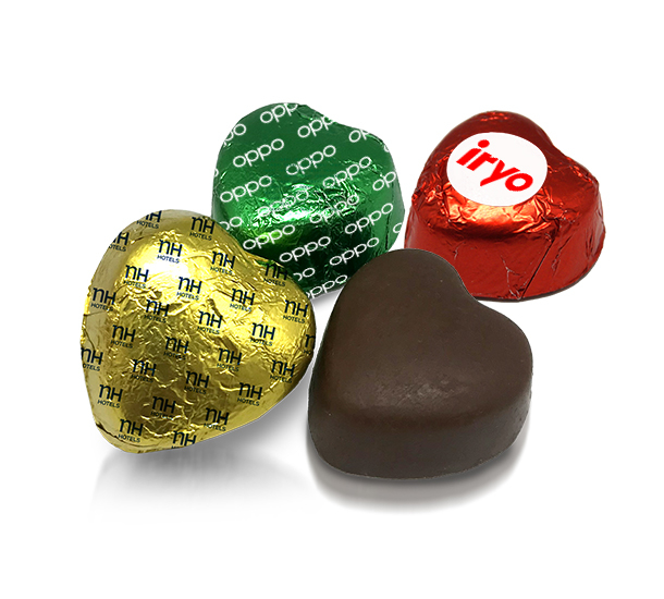 Chocolate with heart shape