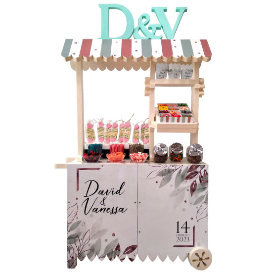 XL wedding trolley pack + sweets