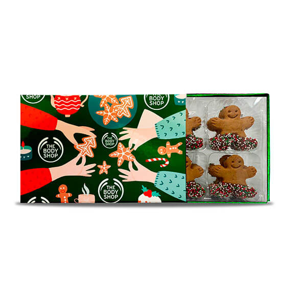 Caja con galletas Ginger