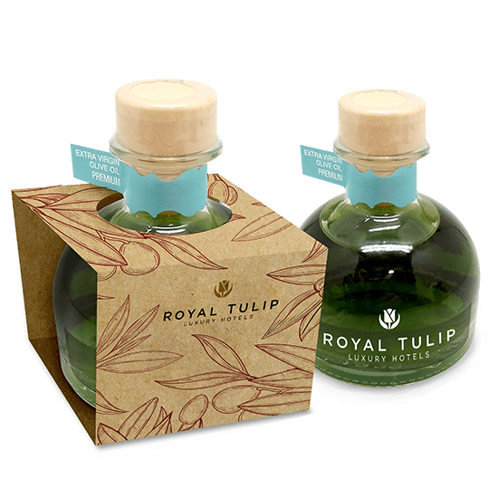 100ml bottle with extra virgin olive oil