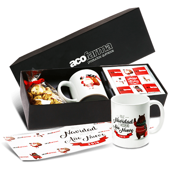 Chocolat + biscuits + mug