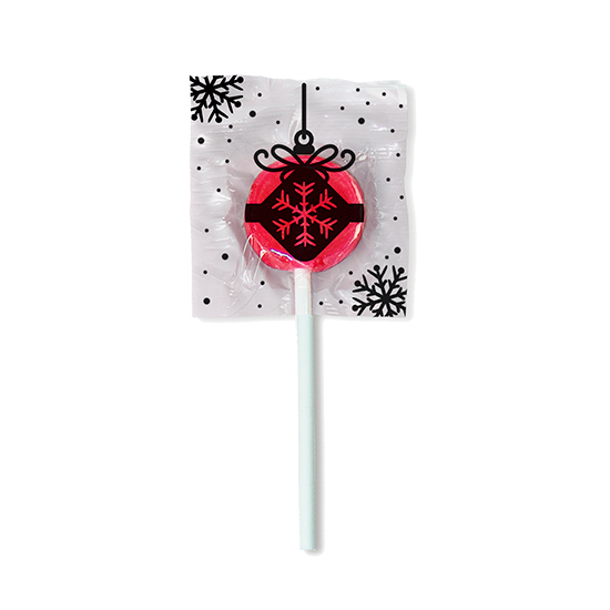 Christmas round lollipop