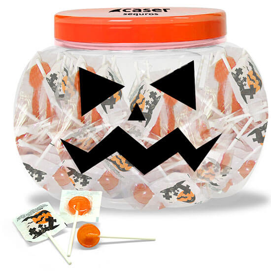 Pumpkin candy box