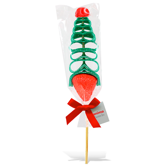 Fir-shaped skewer