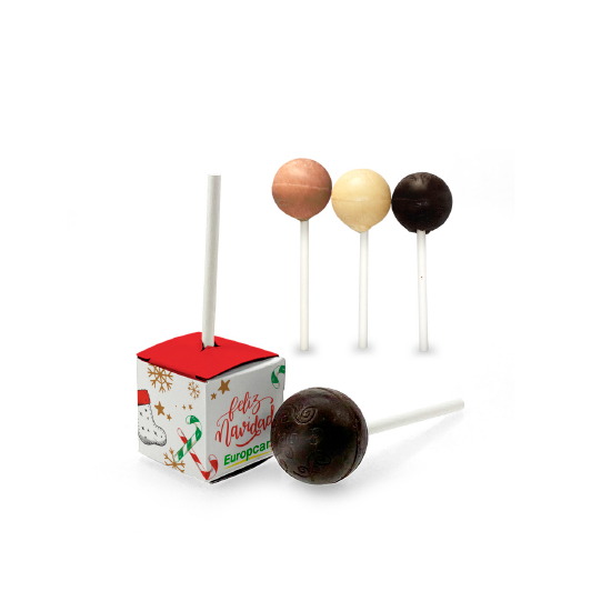 Choco Christmas lollipop