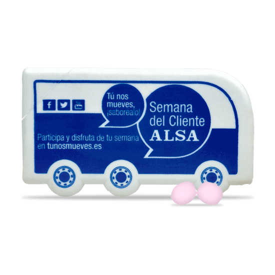 Bus dispenser mints box