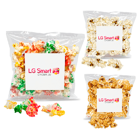 Sachet de pop-corn aromatisé