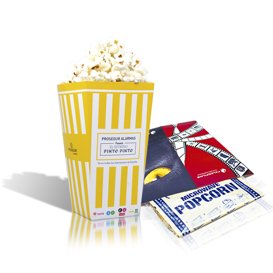 Pop-corn au micro-ondes