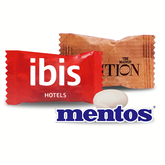 Mentos in flowpack