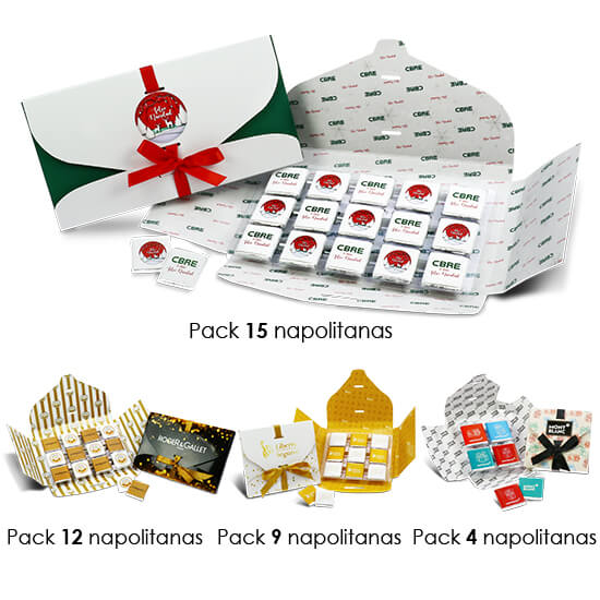 Pack of 15 neapolitans