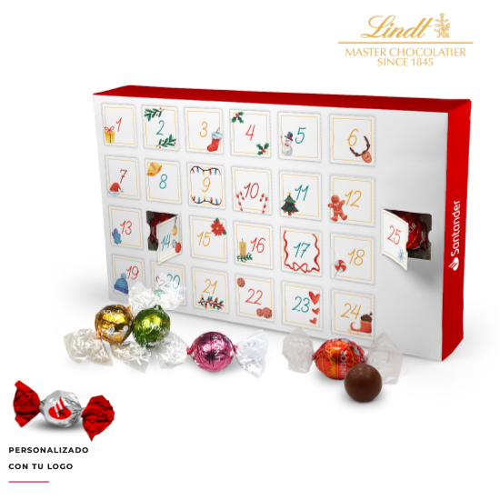 Calendario de Adviento con Bombones Lindt®