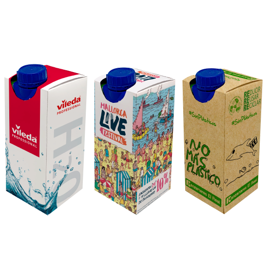 TETRA PACK CON 330 ML DE AGUA