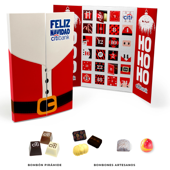 Calendrier des chocolats Premium