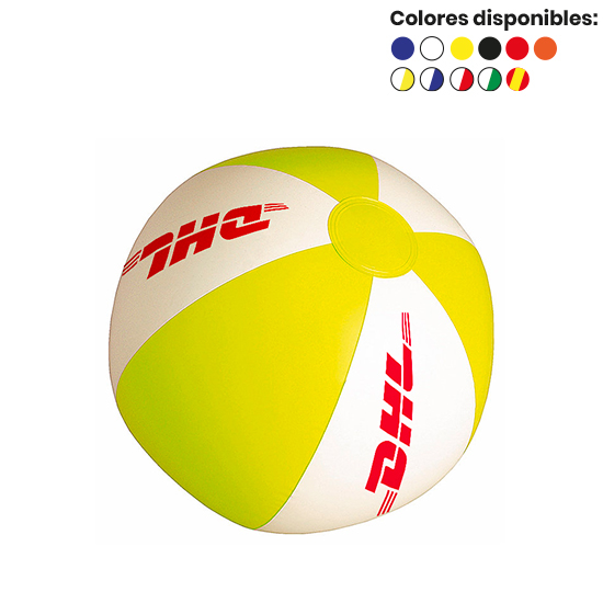 Balón inflable de PVC en variados colores