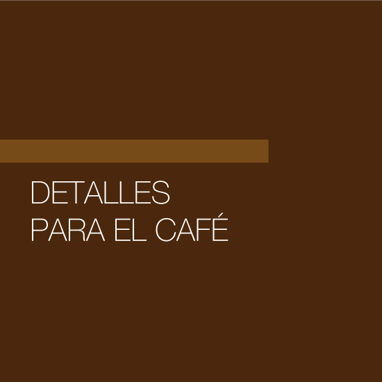 Details for the coffee