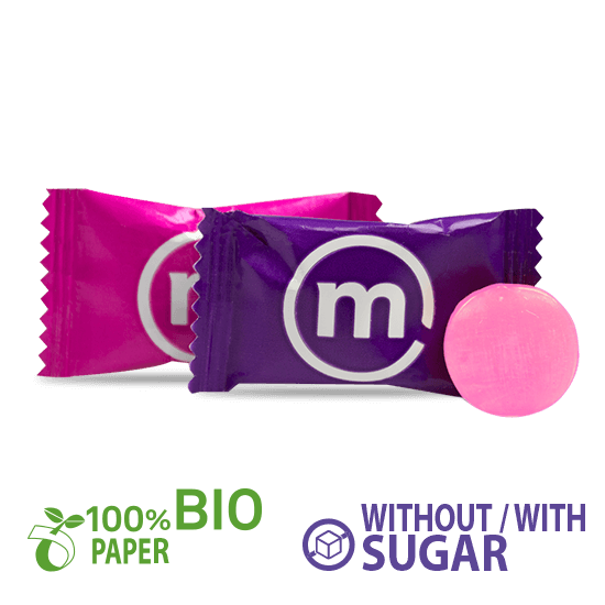 BIODEGRADABLE Flow-pack candy