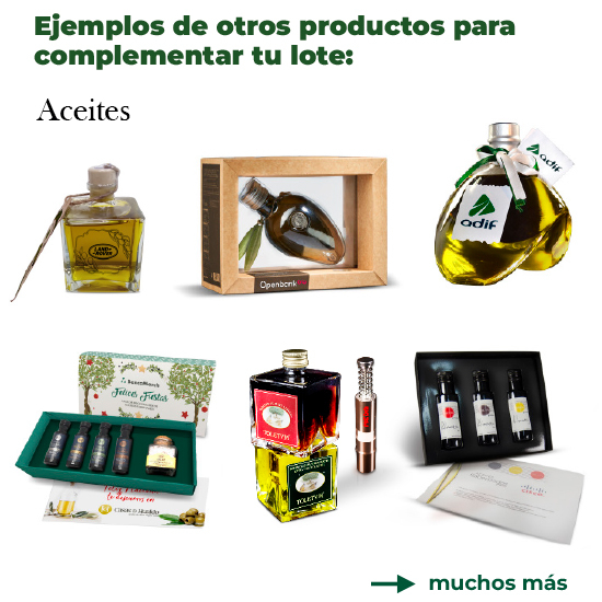 Aceites escójalos para complementar su lote