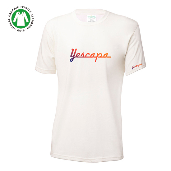 Camiseta para mujer 100% algodón orgánico con certificación GOTS