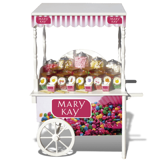 Candy and snacks trolley