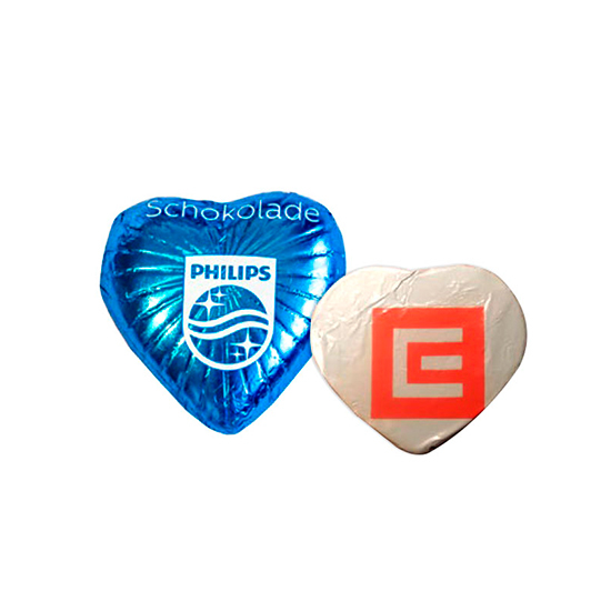 10g or 19g chocolate hearts