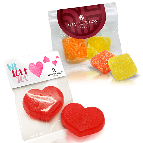 Sachet de bonbons gélifiés créatives 3D