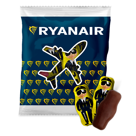 Bolsa con 100gr de figuras de chocolate