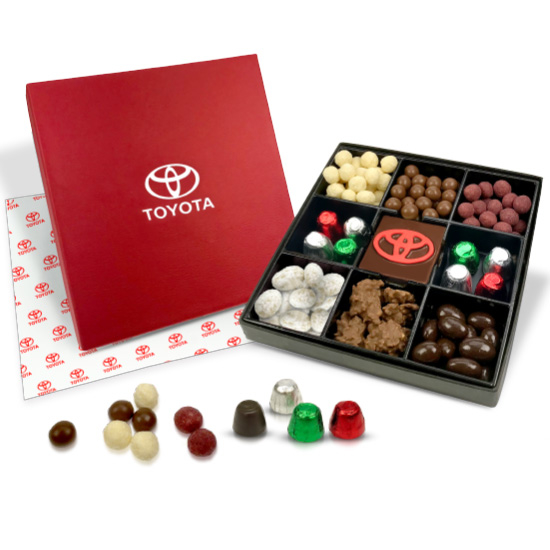 Caja con 9 chocolates