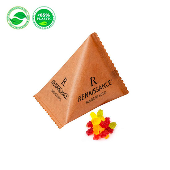 Sachet écologique triangulaire