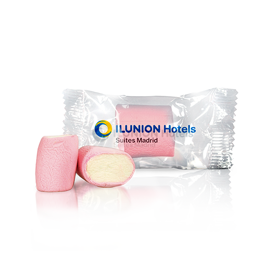 Marshmallow gummy candy