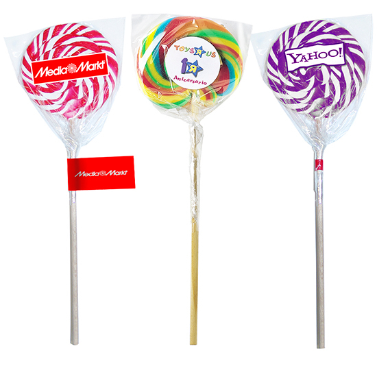 Rainbow lollipop XL