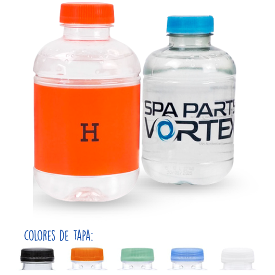 BOTELLA DE AGUA PERSONALIZADA RPET 250 ML O 500 ML