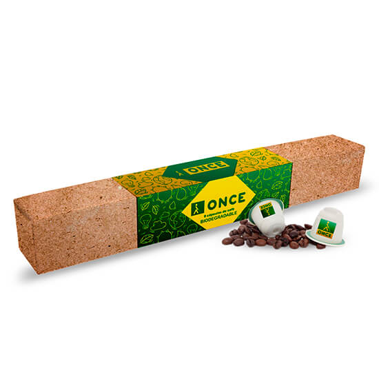 Cápsulas biodegradables de café presentadas en caja de 2 a 10 uds.