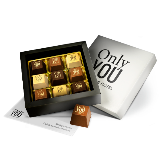 FRAME BOX - Boîte en carton rigide avec chocolats ou chocolats