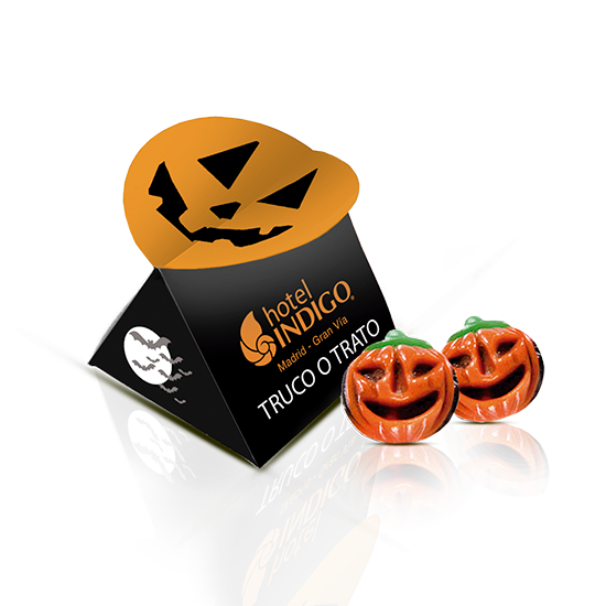 Halloween duo box with gummies