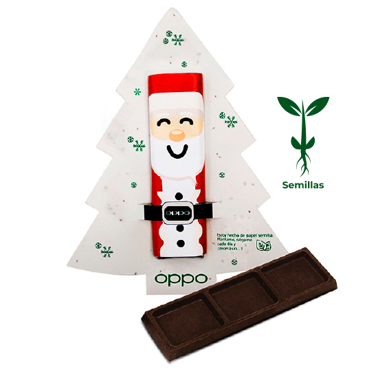 Sapin graines au chocolat