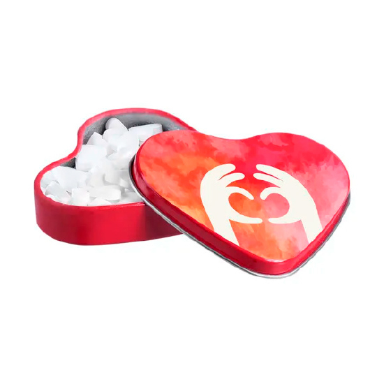 Heart tin