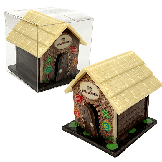 Casita de chocolate 3D