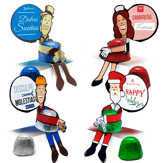 Customized chocolate holder