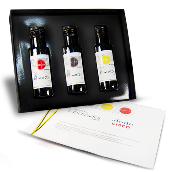 Aceites selección 3 sabores