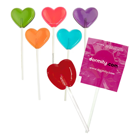 Heart lollipop