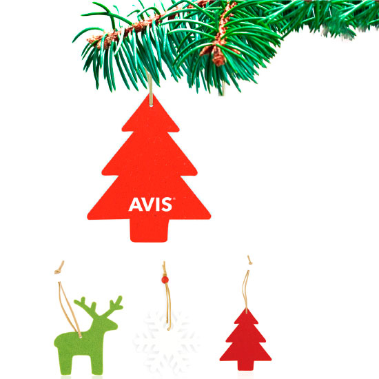 Figuras navideñas para colgar