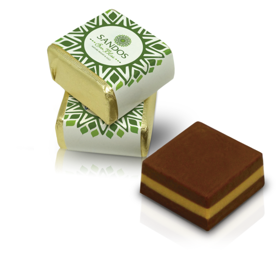 Chocolat coupé 26% de noisettes
