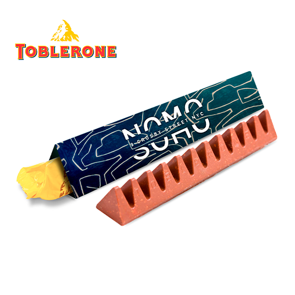 Box with Toblerone