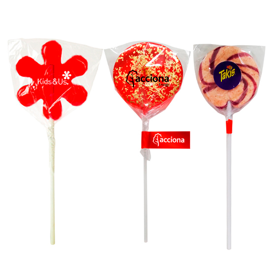 Lollipops: 3D, gold or spicy